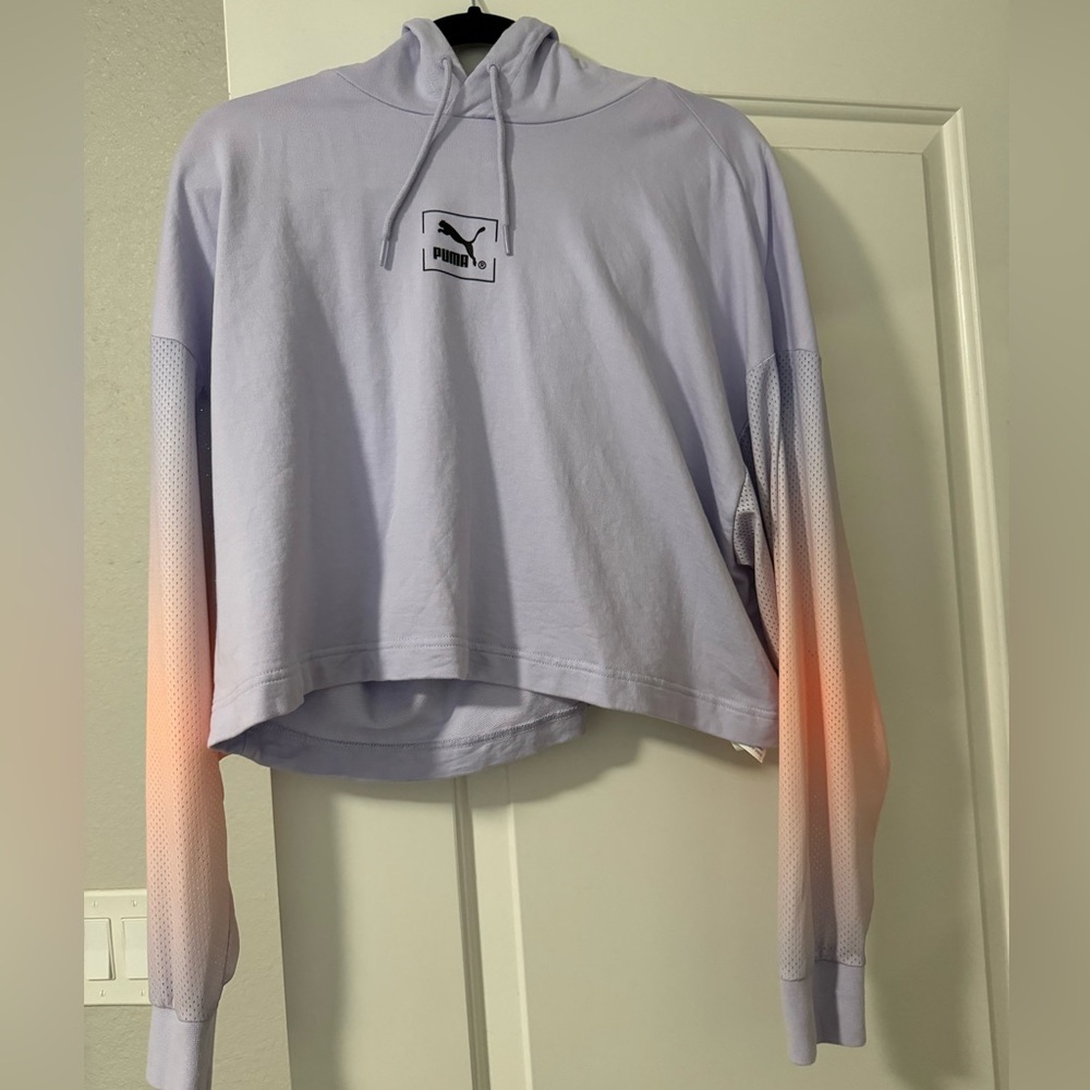 Puma Women’s Purple Tie Dye Hoodie